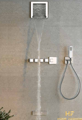 Настенный термостатический смеситель для душа GESSI QUADRO 43206-031