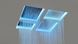 Верхний душ с LED подсветкой ANTONIO LUPI METEO2 BAL, цвет - зеркальная сталь