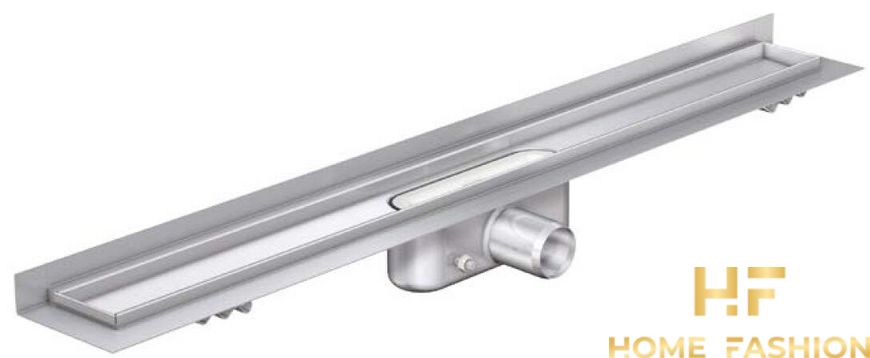 Душовий канал ACO ShowerDrain C-line 685 мм 9010.88.29 (408764) з вертикальним фланцем, низький сифон