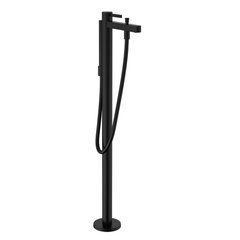 Напольный смеситель для ванны Hansgrohe Finoris Matt Black (76445670)