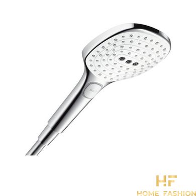 Ручной душ HANSGROHE Raindance Select E 120, белый/хром, 26520400