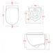 Подвесной унитаз Artceram File 2.0 Rimless с крышкой Soft-Close белый (FLV004 01; 30_FLA014 01)