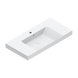 Раковина встраиваемая на столешницу Catalano Zero с отверстием под смеситель 100х50 White Glossy (0121011001)