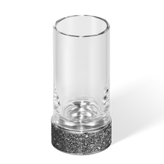 Склянка для зубних щіток DECOR WALTHER ROCKS SMG 0933900, колір - хром