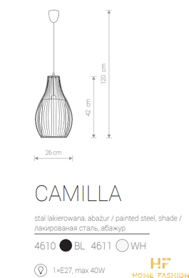 Підвісний світильник Nowodvorski Modern CAMILLA 4610 BL