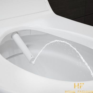 Підлоговий унітаз-біде під прихований бачок Geberit AquaClean Tuma Comfort 146.310.SI.1, колір - білий / скло