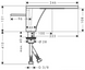 Смеситель для раковины AXOR Massaud 18010000, цвет - хром