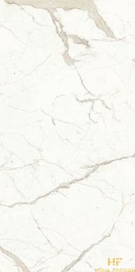 Керамогранит Ultra Marmi Bianco Calacatta 150x300 Levigato Silk