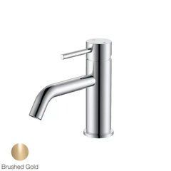 Смеситель для раковины Devit Flow без донного клапана Brushed Gold (550547BG)