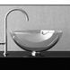 Раковина накладная Glass Design Soffio SOFFIOT01, цвет - прозрачный