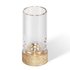 Склянка для зубних щіток DECOR WALTHER ROCKS SMG 0933982, колір - матове золото