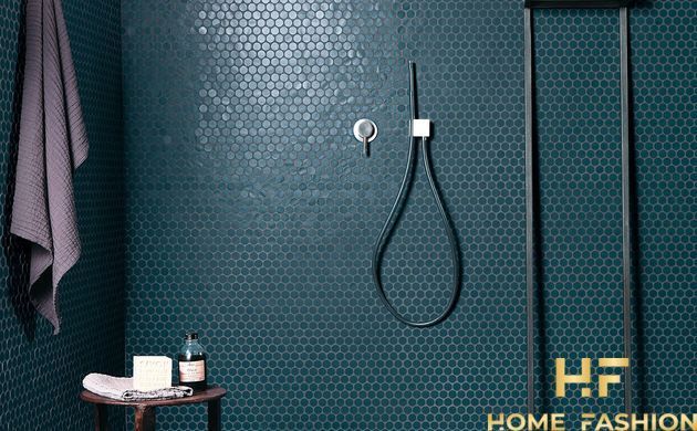 Плитка Boston Petrolio Mosaico Round