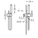 Гігієнічний душ з змішувачем TRES MAX-TRES 134122