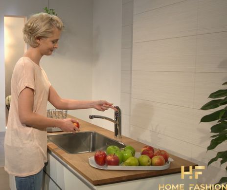 Смеситель для кухни HANSGROHE Logis 160 однорычажный, хром, 71832000