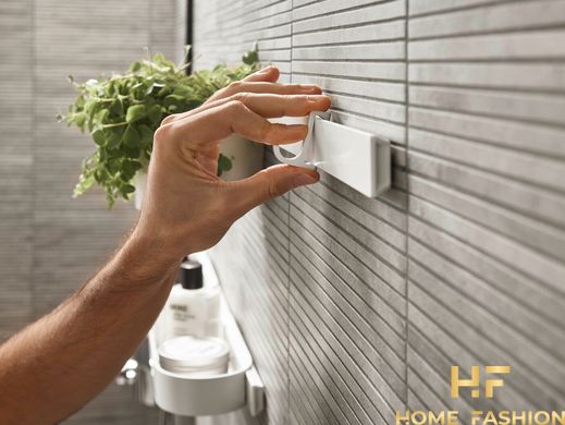 Настенная штанга Hansgrohe WallStoris белый матовый (27904700)