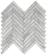 Плитка Marvel Bardiglio Grey Herringbone Wall