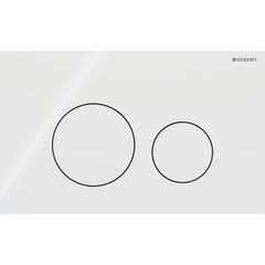 Клавіша змиву Geberit Sigma40 Round біла (115.628.SI.1)
