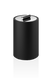 Косметическая баночка DECOR WALTHER STONE DMD L 0971464, цвет - черный матовый/хром