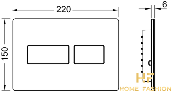 Кнопка змиву TECEsolid 9240433