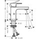 Набір змішувачів для ванни Hansgrohe Vernis Shape MB 100 (71561670+71450670+26423670) чорний матовий (20230003)