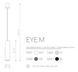 Підвісний світильник Nowodvorski Modern EYE M 5397 WH