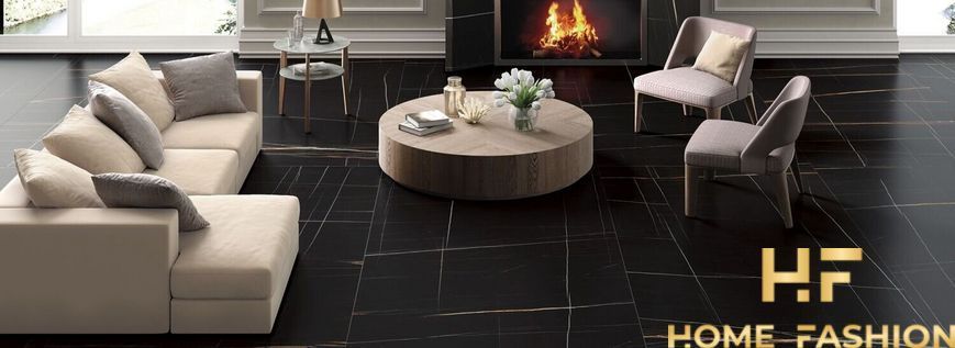 Керамогранит Ultra Marmi Sahara Noir 75x150 Lucidato Shiny