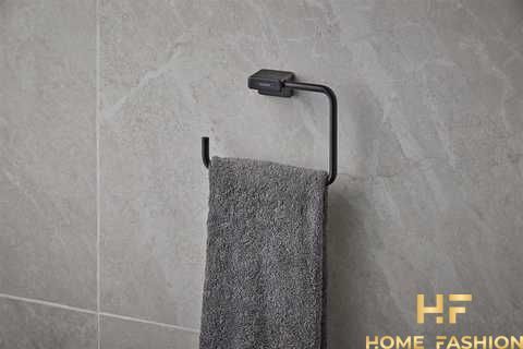 Полотенцедержатель Hansgrohe AddStoris чёрный матовый (41754670)