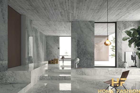Керамограніт Ultra Crystal Crystal Grey 150x300 Lucidato Shiny