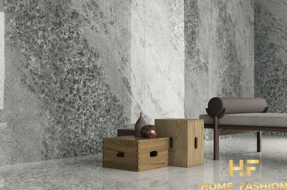Керамограніт Ultra Crystal Crystal Grey 150x300 Lucidato Shiny