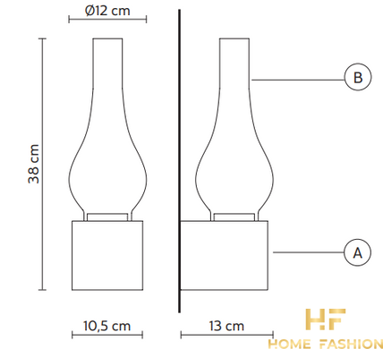 Бра Karman Amarcord AP121 1B INT