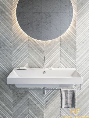 Раковина встраиваемая на столешницу Catalano Zero без отверстия под смеситель 100х50 White Glossy (0121000001)