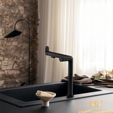 Смеситель для кухни Hansgrohe Aqittura M91 FilterSystem 240 1jet Matt Black (76804670)