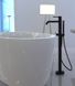 Підлоговий змішувач для ванни PAFFONI Light LIG 032 NO, колір - чорний матовий