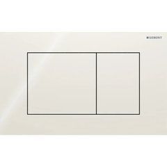 Клавіша змиву Geberit Sigma40 Square пісочно-сірий (115.629.JL.1)