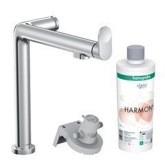 Змішувач для кухні Hansgrohe Aqittura M91 FilterSystem 240 1jet з картриджем Harmony Chrome (76802000)