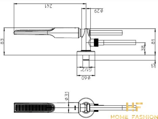 Душовий набір BOSSINI APICE CE3004C00030005, колір - хром