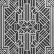 Керамограніт Petracer`s Swing Labirinto sterling silver su fondo bianco matt 60x60
