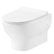 Підвісний унітаз Devit Fresh із сидінням Slim Soft-Close білий (3120121)