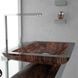 Раковина накладна Glass Design Vogue ALUVOA02, колір - чорний / срібло