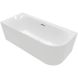 Ванна Villeroy&Boch Loop&Friends левосторонняя + слив перелив 180х80 White Alpin (UBA180LOF9CL00V-01/U90959001)