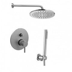 Душова система Paffoni Light Steel Looking (KITLIG015ST)