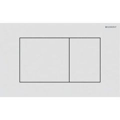 Клавіша змиву Geberit Sigma40 Square білий матовий (115.629.JT.1)