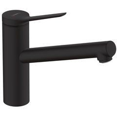 Смеситель для кухни Hansgrohe Zesis M33 чёрный матовый (74802670)