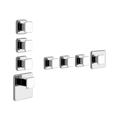 Настенный термостатический смеситель для душа GESSI ISPA 41536-031