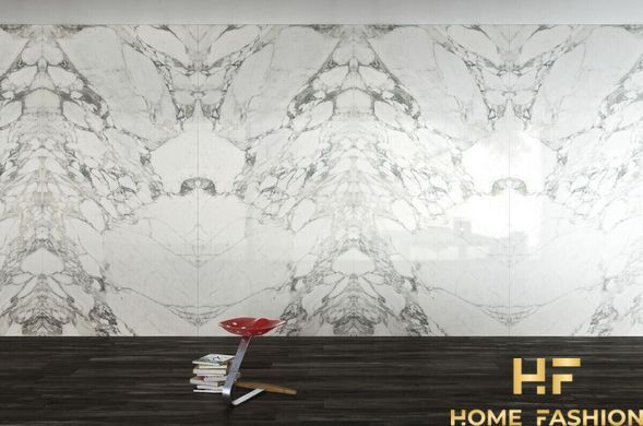 Керамограніт Ultra Marmi Arabescato Statuario 75x150 Lucidato Shiny