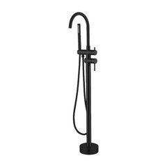 Напольный смеситель для ванны Devit Flow Matt Black (550538B)