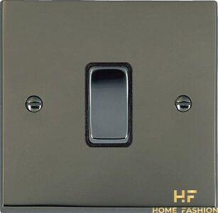 Выключатель Hamilton Cheriton 98R31BK-B, цвет - Black Nickel