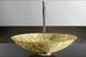 Раковина накладная Glass Design Arabesque Lux ARABESQUELGDF4XL, цвет - золото / хром