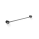 Полотенцедержатель DECOR WALTHER STONE HTE60 0975264, цвет - черный матовый/хром