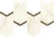Плитка Atlas Concorde Marvel X Calacatta Apuano Mosaico Chevron 19.2x46.3 Lapp (AF8W)